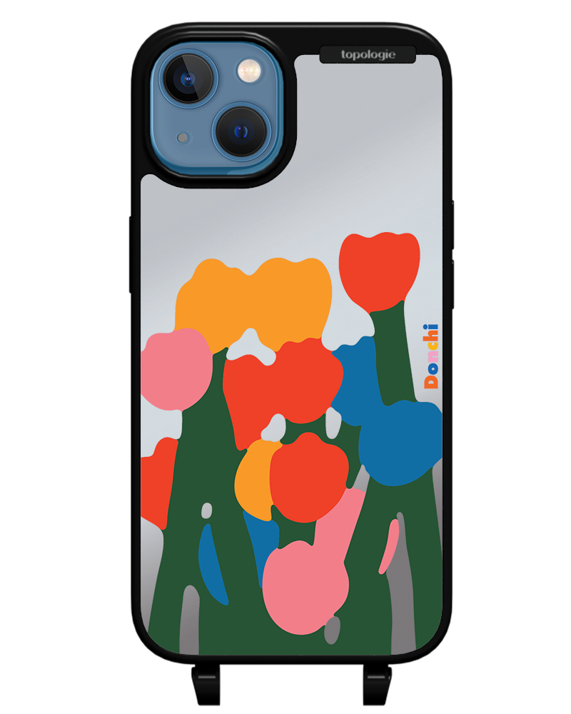 Donchi / Tulip / Silver Mirror / Bump Phone Case