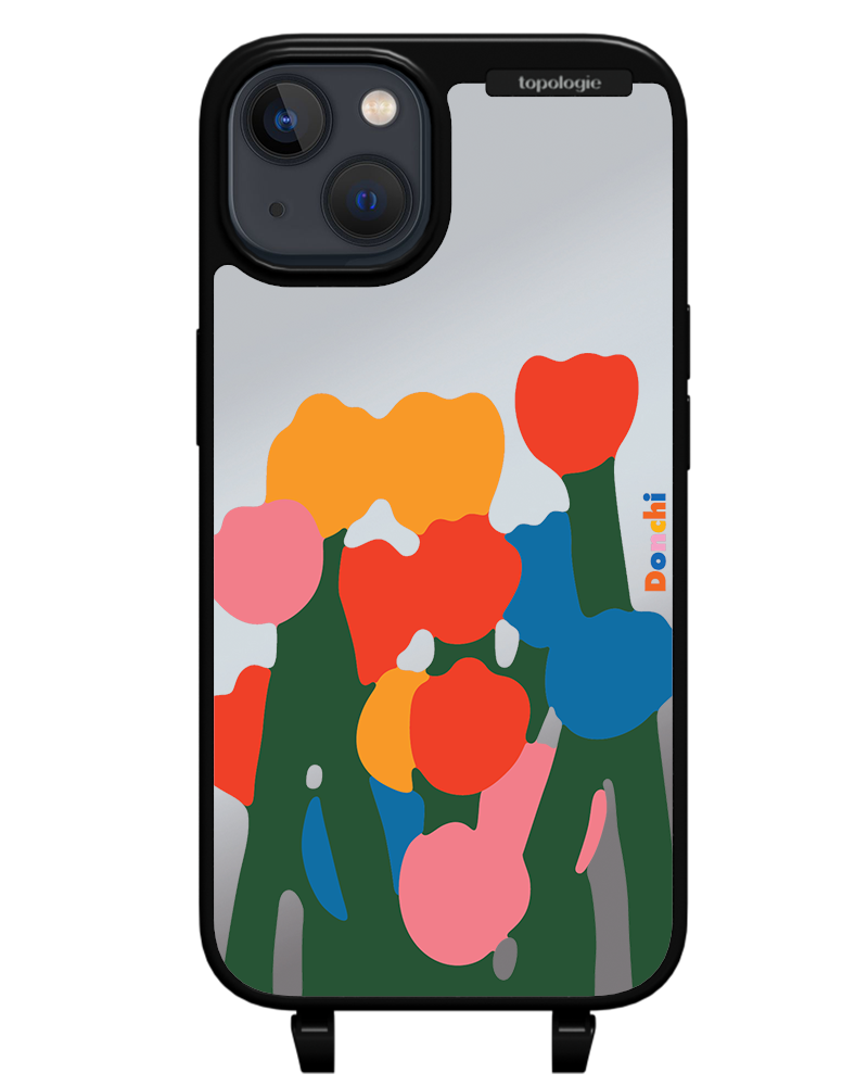 Donchi / Tulip / Silver Mirror / Bump Phone Case
