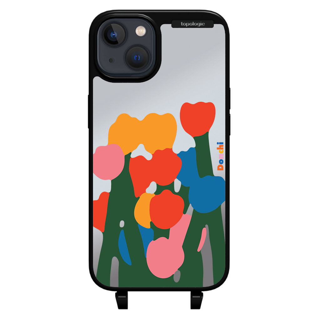 Donchi / Tulip / Silver Mirror / Bump Phone Case