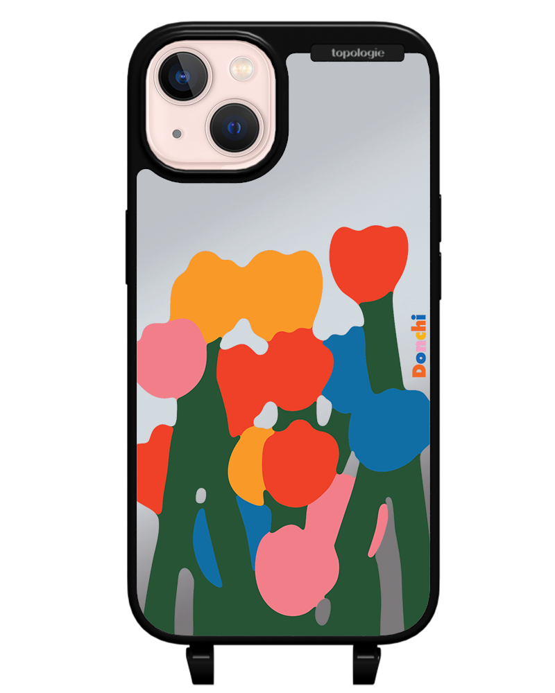Donchi / Tulip / Silver Mirror / Bump Phone Case
