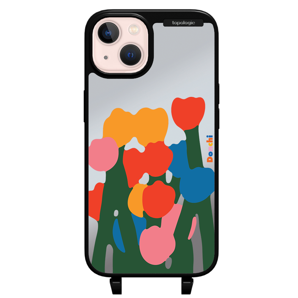 Donchi / Tulip / Silver Mirror / Bump Phone Case