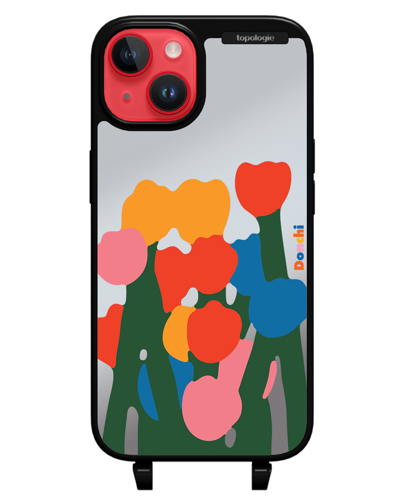 Donchi / Tulip / Silver Mirror / Bump Phone Case