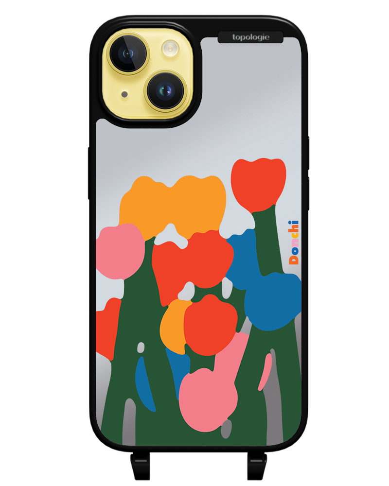 Donchi / Tulip / Silver Mirror / Bump Phone Case