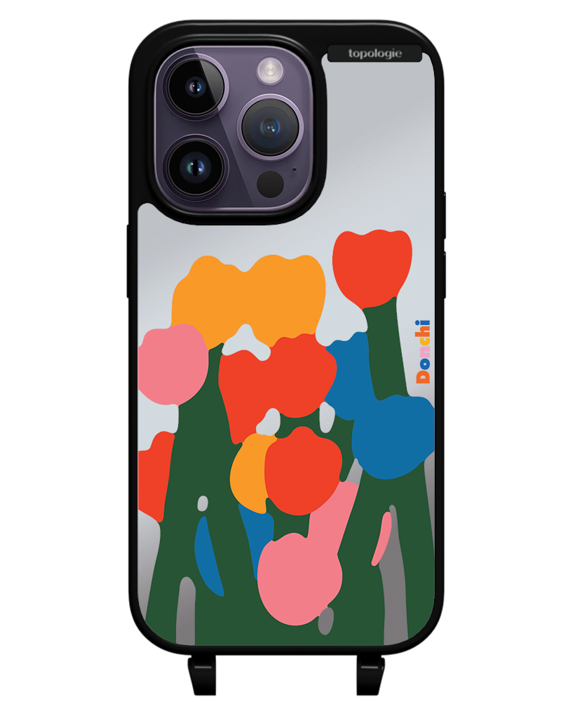 Donchi / Tulip / Silver Mirror / Bump Phone Case
