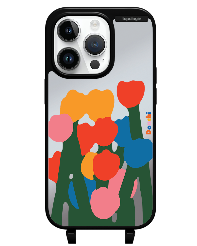 Donchi / Tulip / Silver Mirror / Bump Phone Case