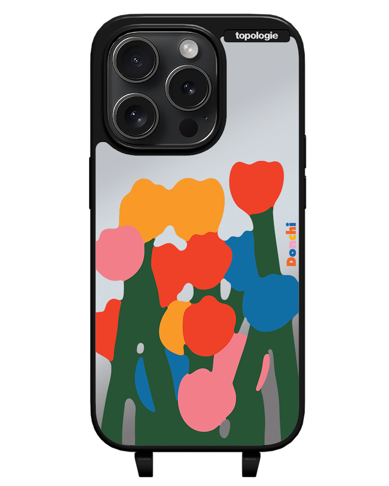 Donchi / Tulip / Silver Mirror / Bump Phone Case