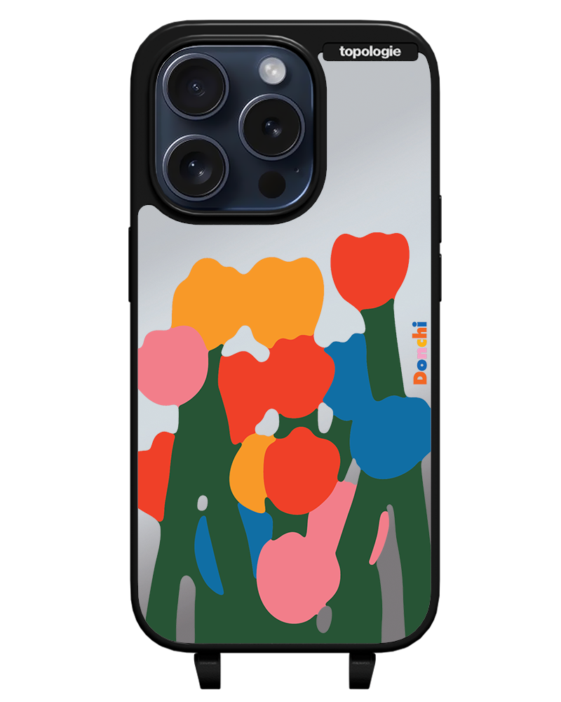 Donchi / Tulip / Silver Mirror / Bump Phone Case