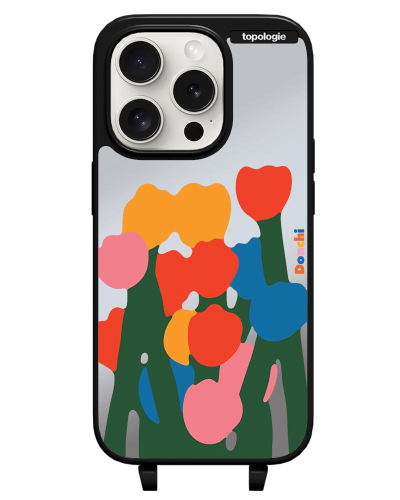 Donchi / Tulip / Silver Mirror / Bump Phone Case