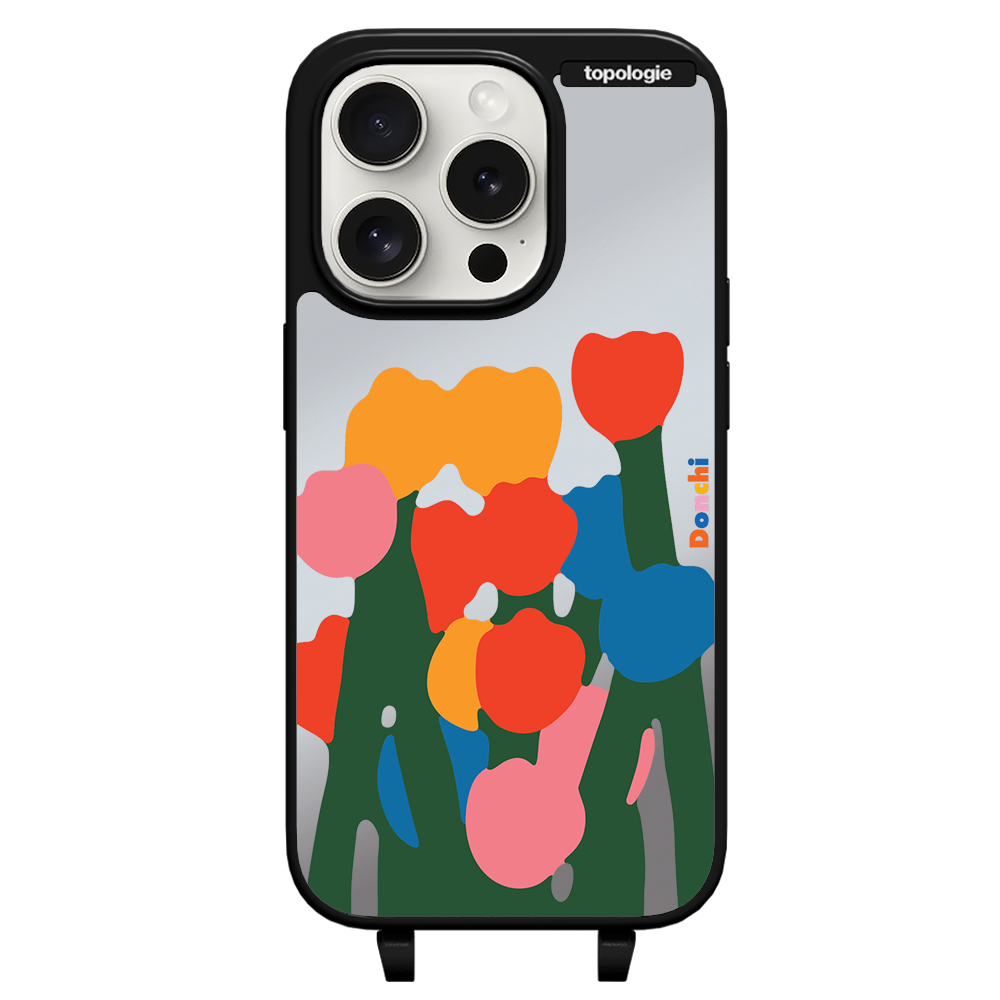 Donchi / Tulip / Silver Mirror / Bump Phone Case
