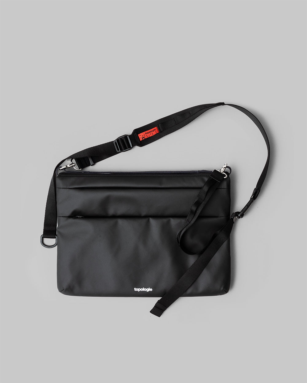 Flat Sacoche Large / Black / Utility Sling Wide / Black