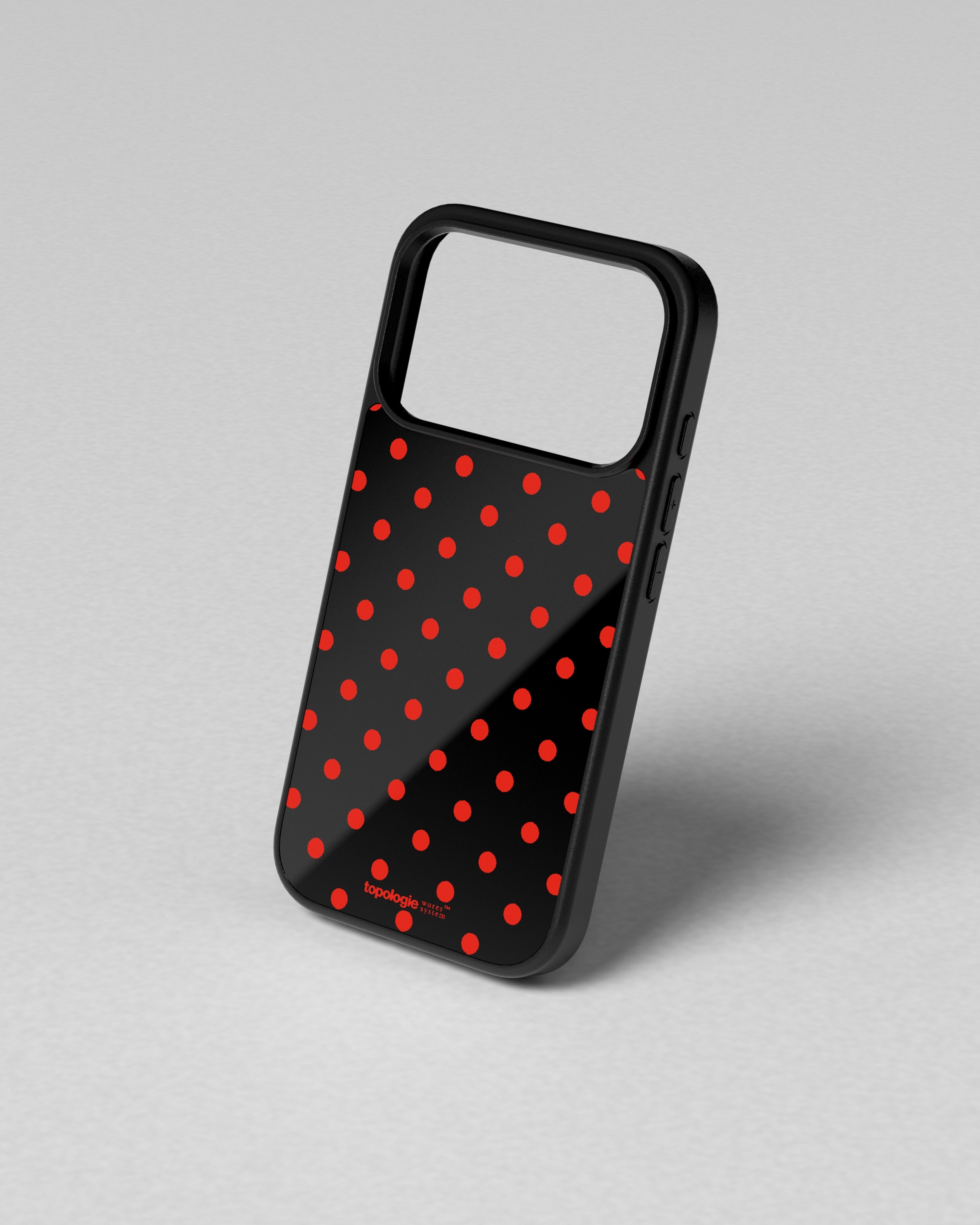 Siurana Phone Case / Mono Dots / Red Polka / iPhone 17 Pro