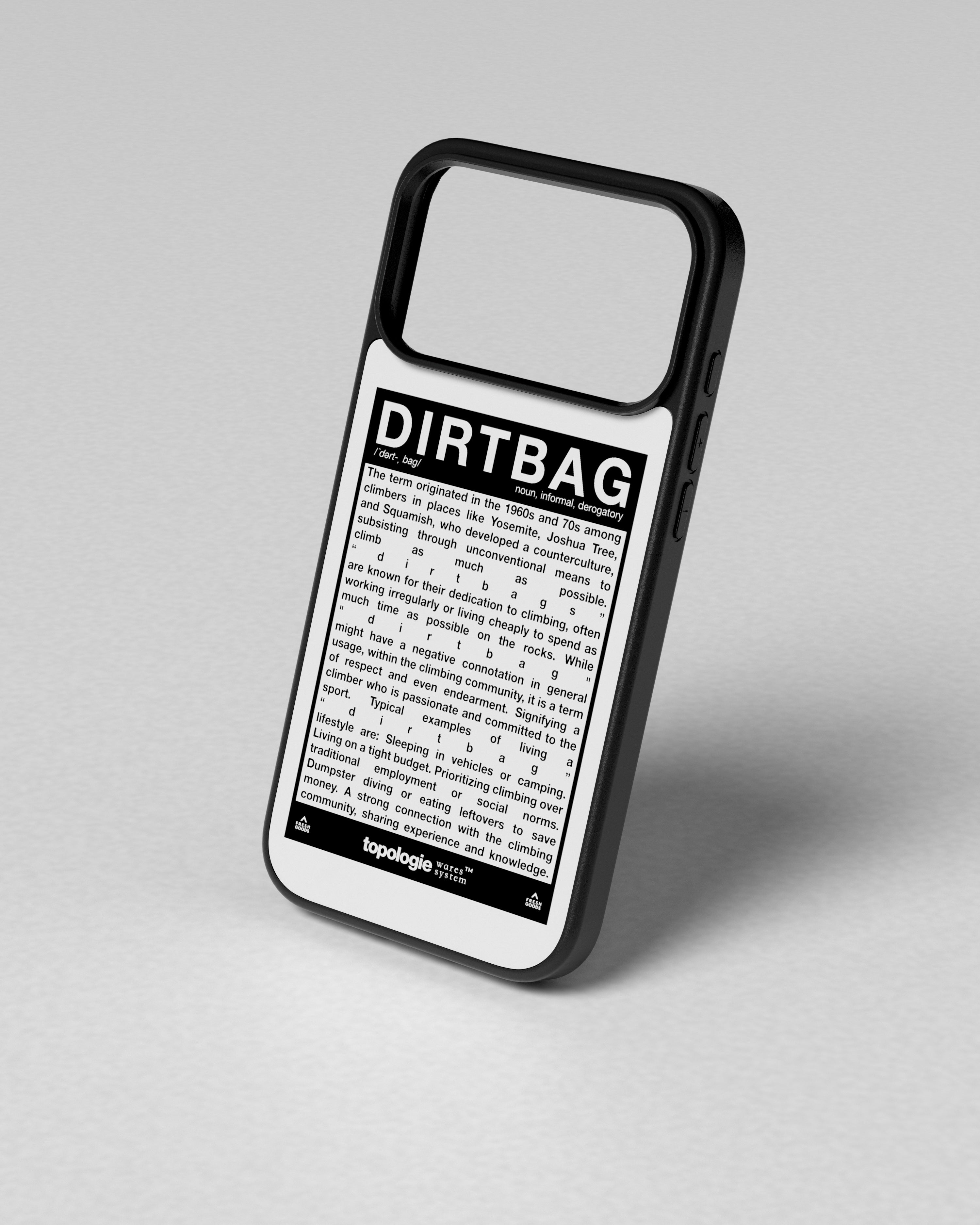 Siurana Phone case / Dirt Bag (Case Only)