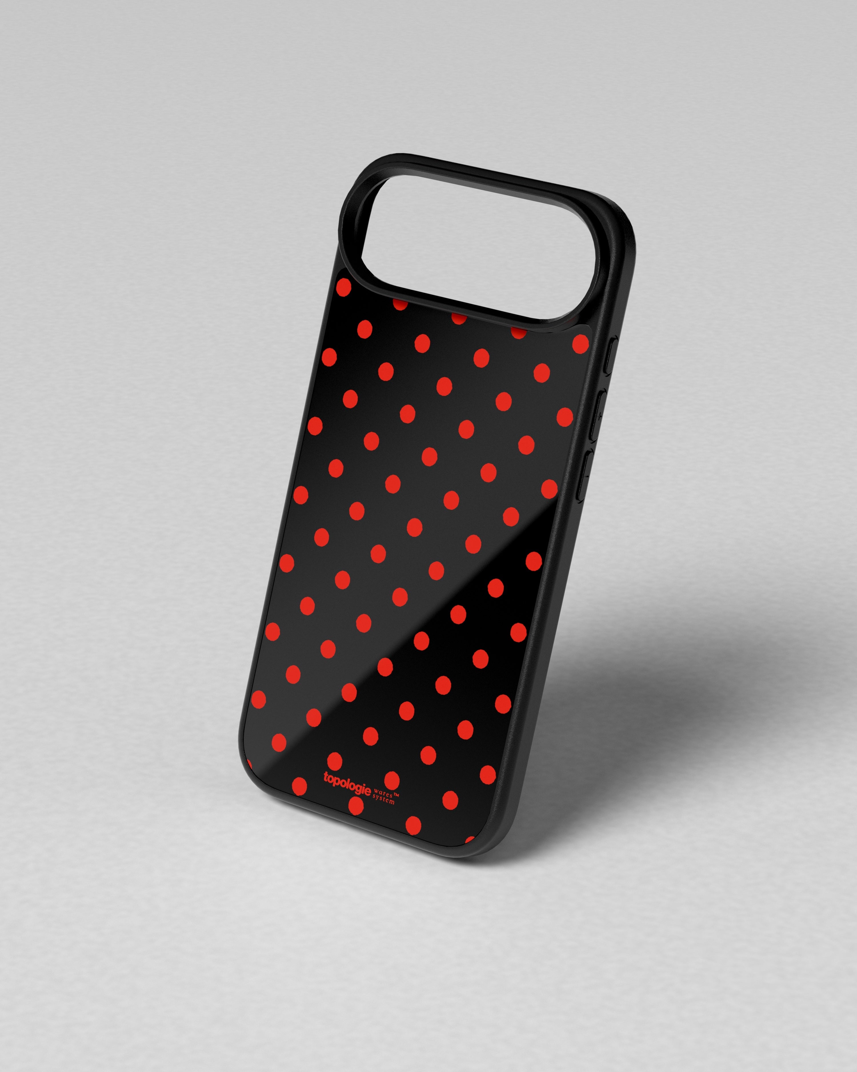Siurana Phone case / Mono Dots / Red Polka (Case Only)