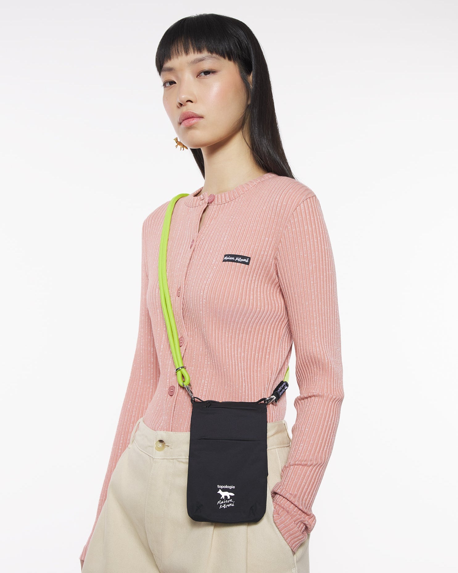 Maison Kitsuné x Topologie Phone Sacoche