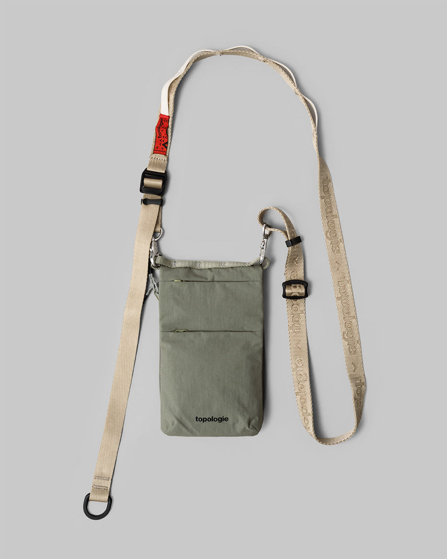 Phone Sacoche / Moss (Light) / Utility Sling / Khaki