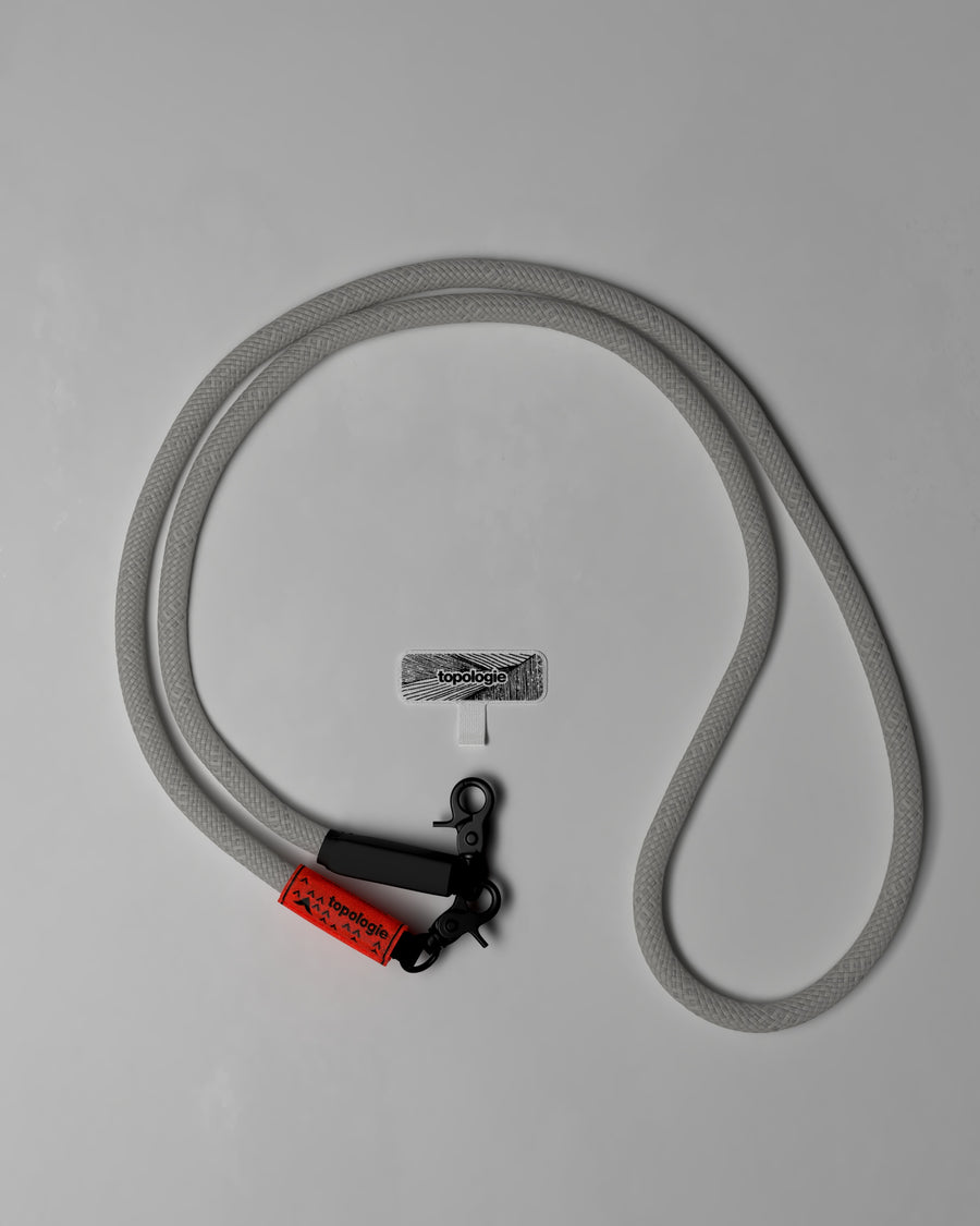Phone Strap Adapter + 10mm Rope / Grey Reflective
