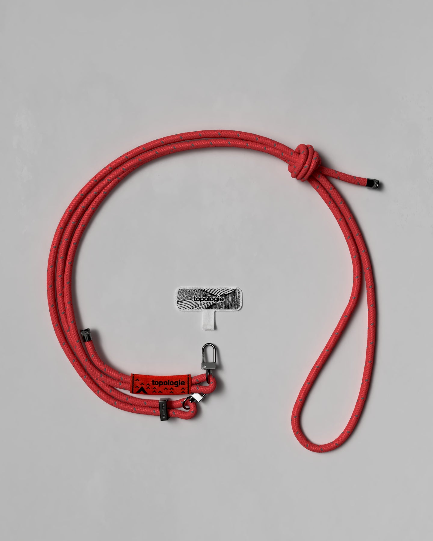 6.0mm Rope / Brick Reflective + Phone Strap Adapter