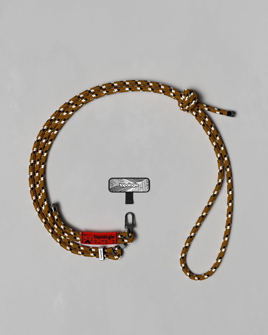 Phone Strap Adapter + 6.0mm Rope / Brown Navy