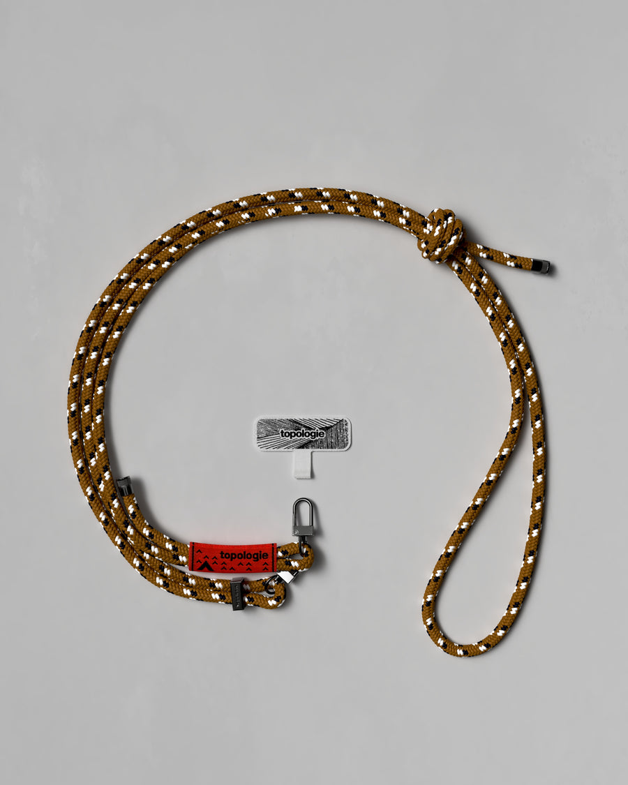 Phone Strap Adapter + 6.0mm Rope / Brown Navy