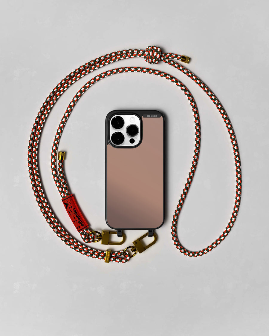 Bump Phone Case / Matte Black / Rose Gold Mirror / 6.0mm Burrata