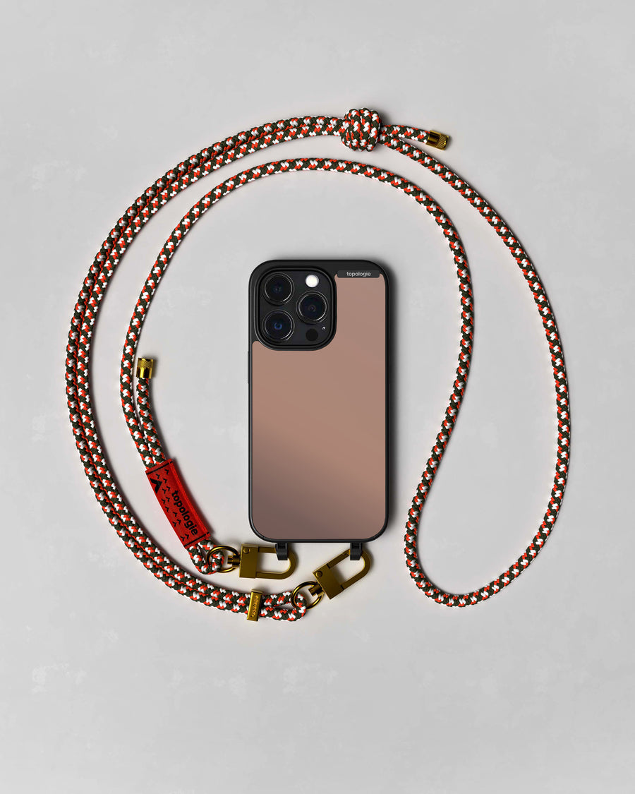 Bump Phone Case / Matte Black / Rose Gold Mirror / 6.0mm Burrata