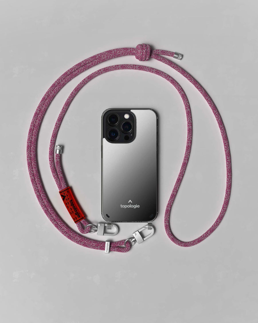 Verdon Phone Case  / Dark Mirror / 6.0mm Raspberry Melange
