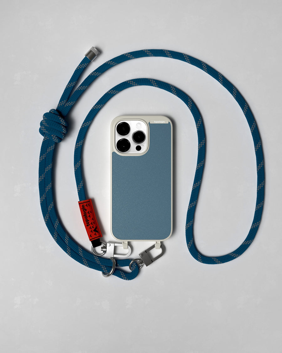 Bump Phone Case / Matte Moon / Pacific / 8.0mm Aqua Reflective