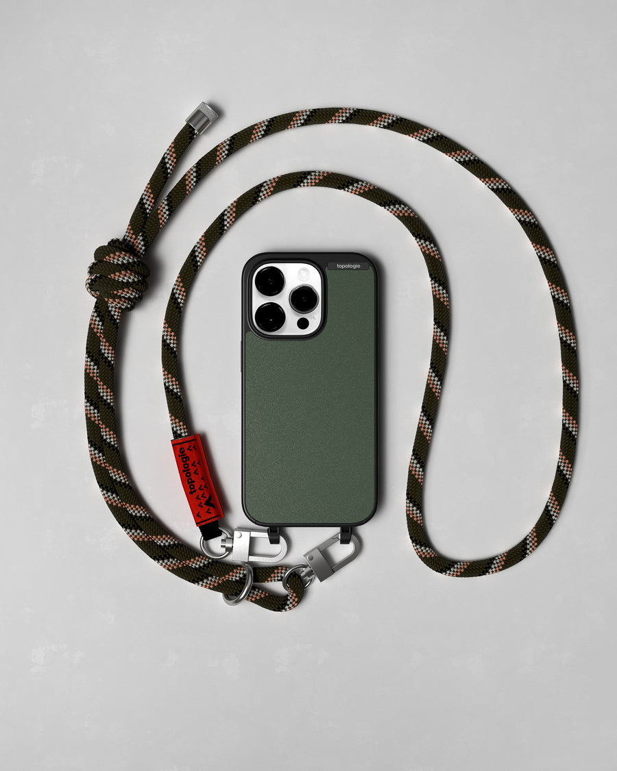 Bump Phone Case / Matte Black / Army / 8.0mm Army Green