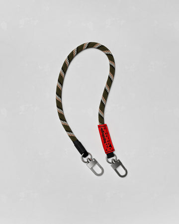 8.0mm Wrist Strap / Army Green Patterned