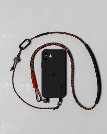 Dolomites Phone Case / Black / 3.0mm Black Patterned