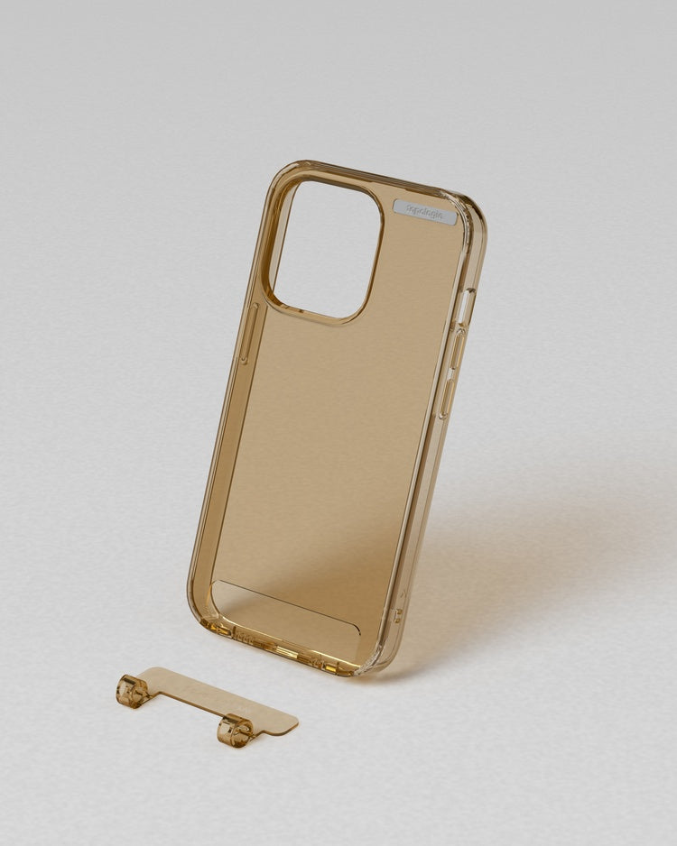 Bump Phone Case / Clear / Sepia