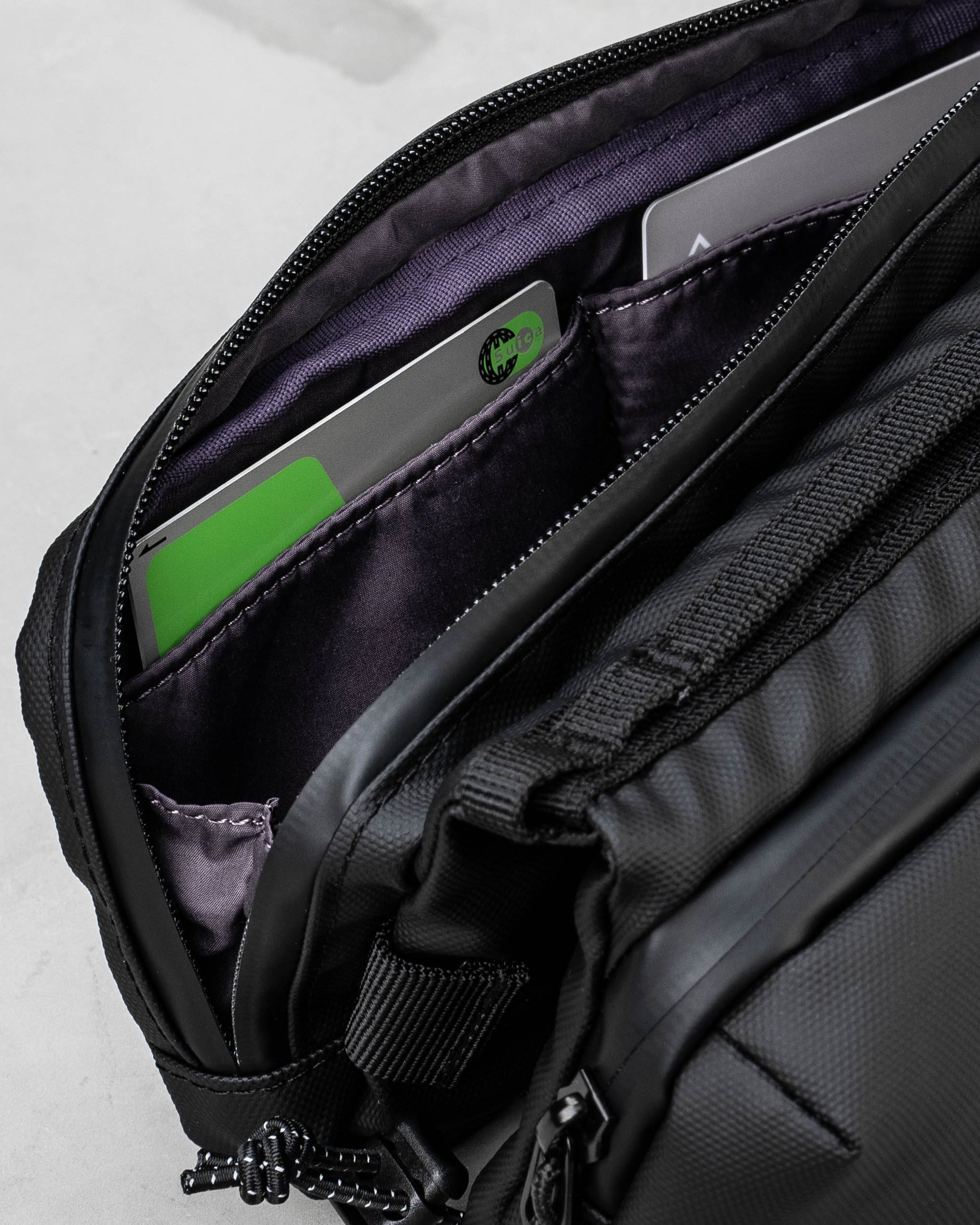 Bottle Sacoche / Dry Black / 8.0mm Black Lattice