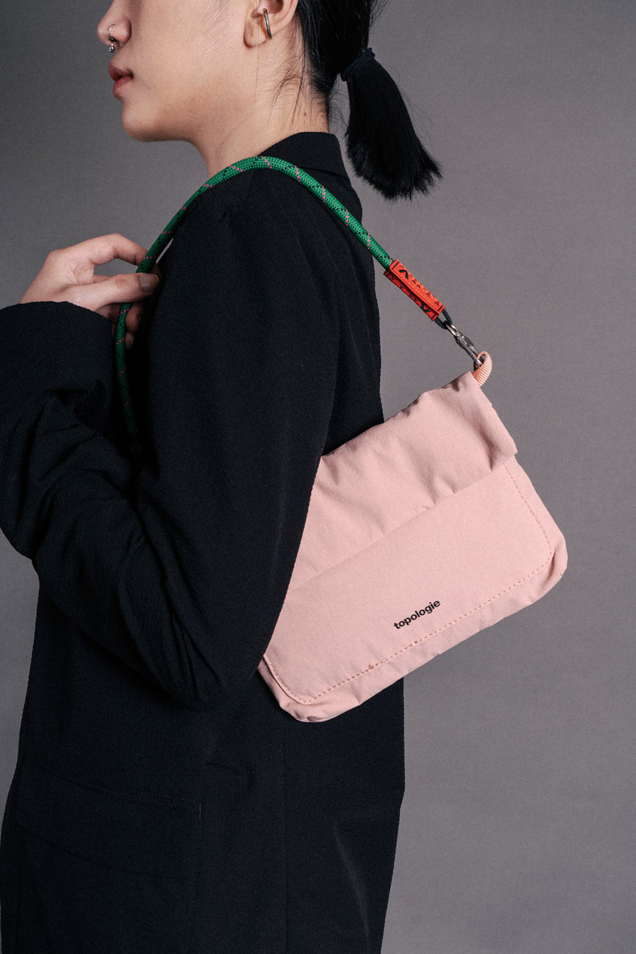 Musette Mini / Peach / 8.0mm Sand Patterned