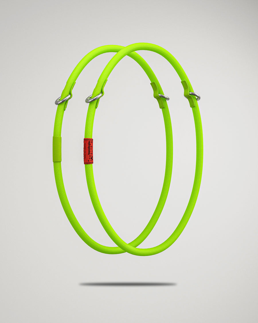 10mm Rope Loop / Neon Yellow Solid