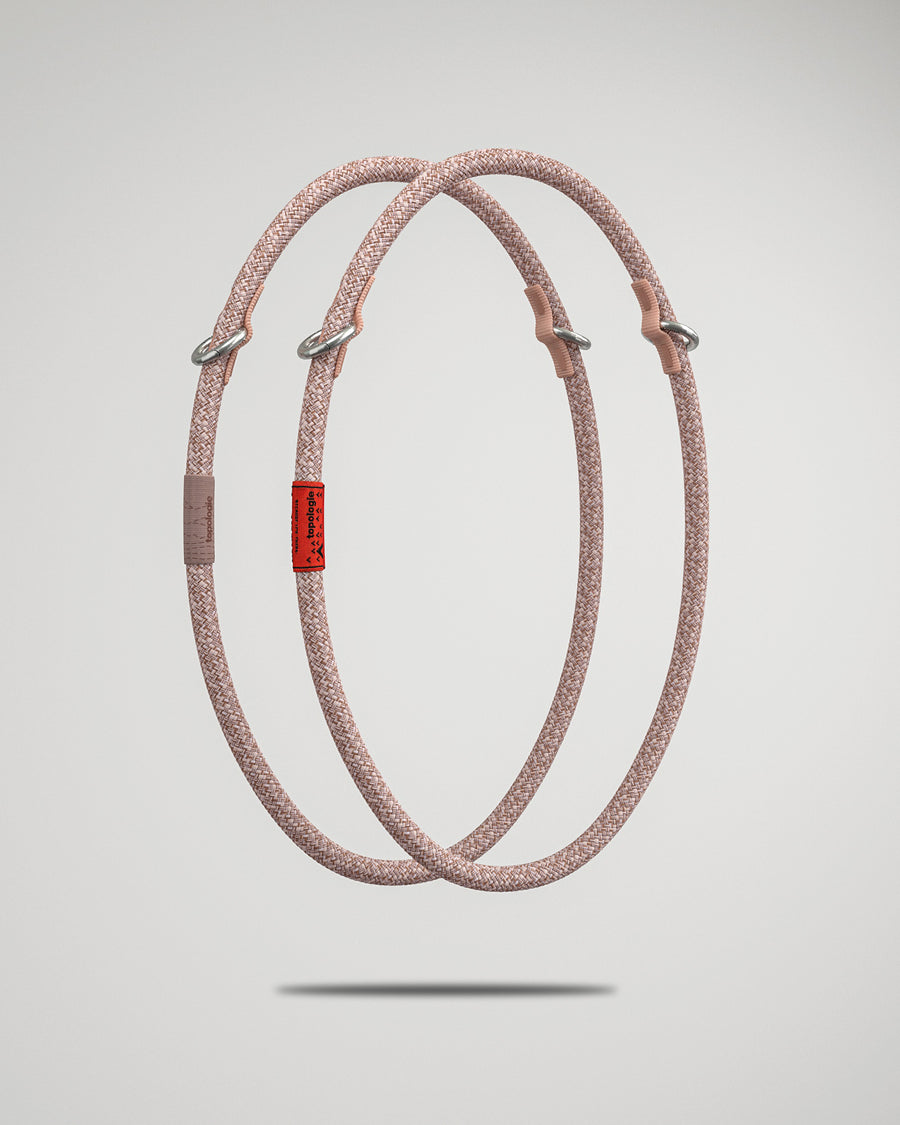 10mm Rope Loop / Peach Melange