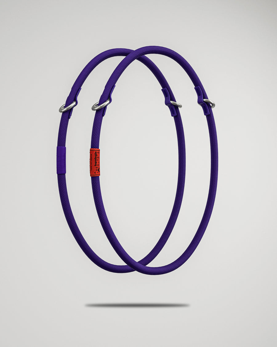 10mm Rope Loop / Purple Solid