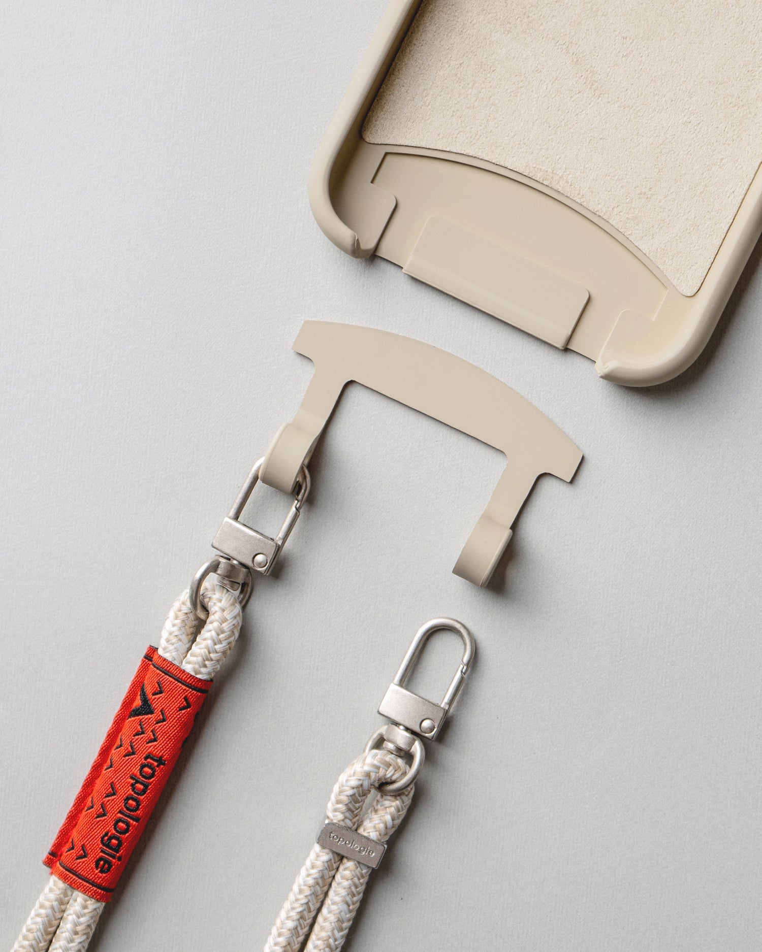 Dolomites Phone Case / Sand / 3.0mm Army Green Patterned