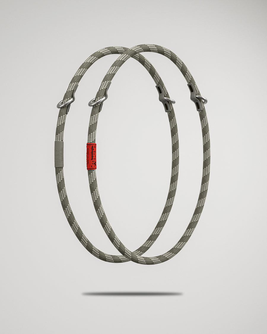10mm Rope Loop / Sage Patterned