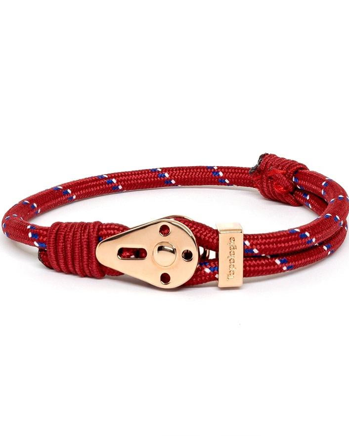 Yosemite / Red Patterned / Rose Gold