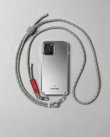 Verdon Phone Case / Dark Mirror / 6.0mm Sage Reflective