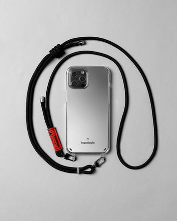 Verdon Phone Case / Dark Mirror / 6.0mm Black Solid