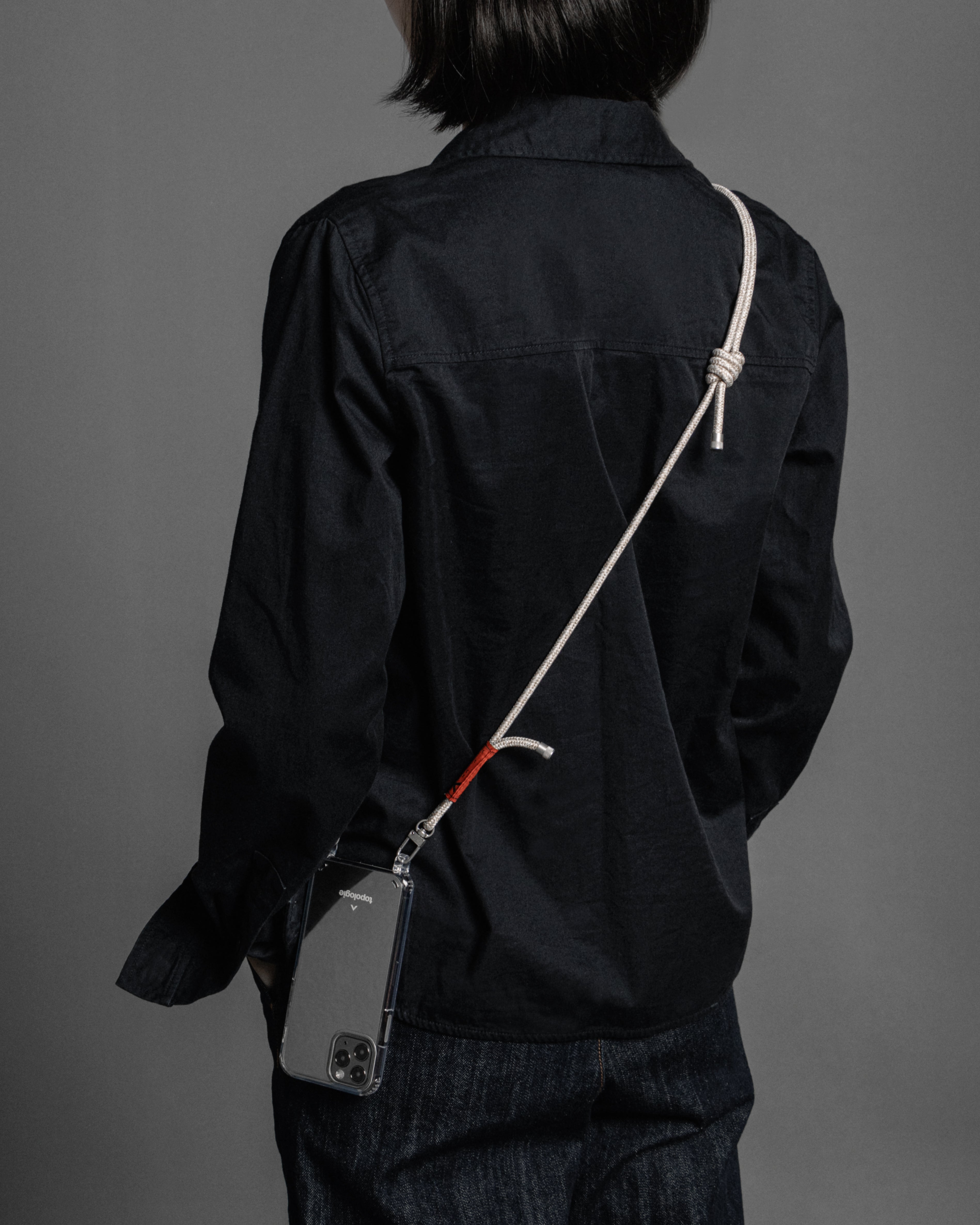 Verdon Phone Case / Clear / 6.0mm Beige Melange