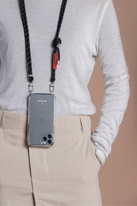 Verdon Phone Case / Clear / 6.0mm Black Reflective