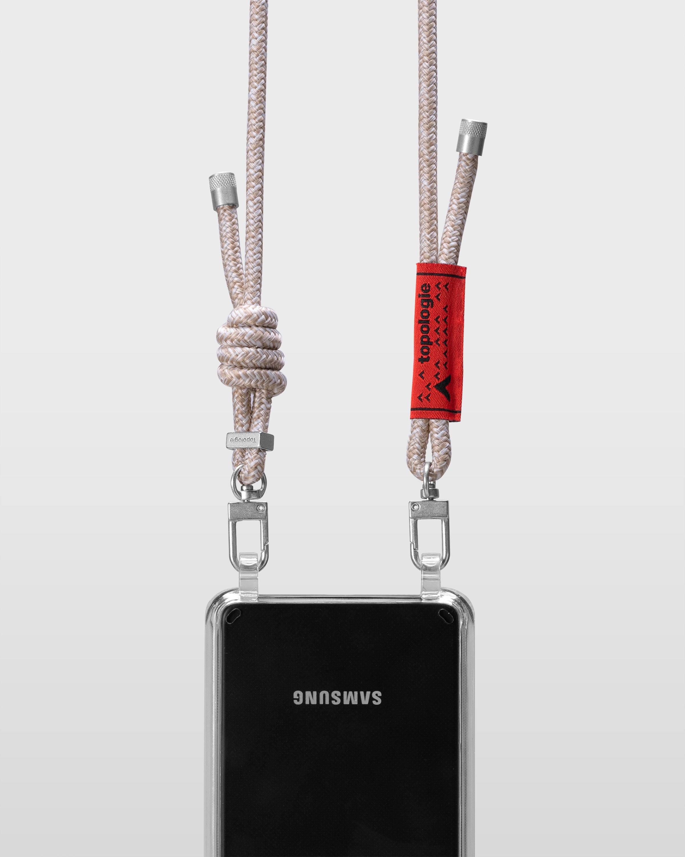 Verdon Phone Case / Clear / 6.0mm Beige Melange