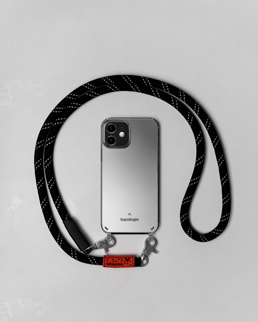 Verdon Phone Case / Dark Mirror / 10mm Black Reflective